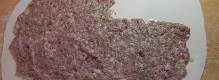 лепешки с фаршем на сковороде. Шаг 12