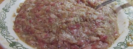 лепешки с фаршем на сковороде. Шаг 9