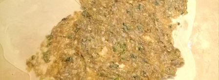 лепешки с начинкой за 5 минут. Шаг 3