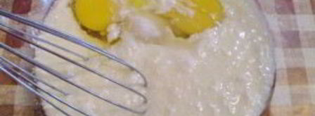 лепешки с сыром на кефире. Шаг 2