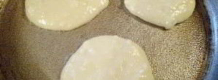 лепешки с сыром на кефире. Шаг 7