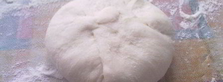 лепешки с творогом, адыгейским сыром и картофелем. Шаг 4