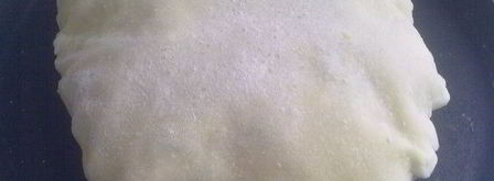 лепешки с творогом, адыгейским сыром и картофелем. Шаг 6