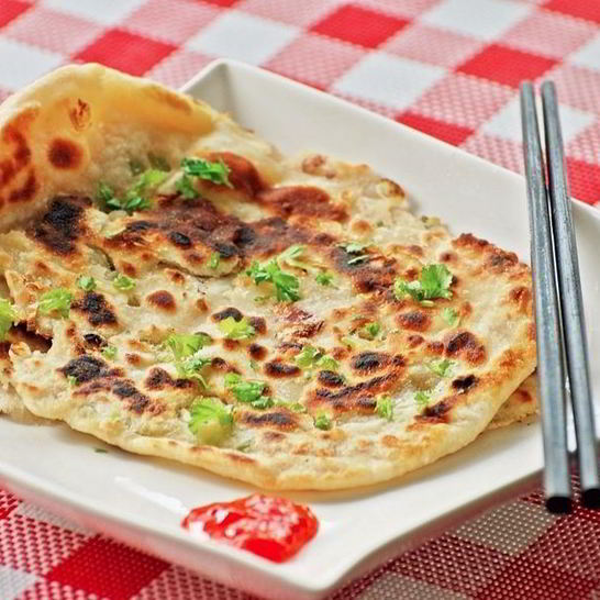 Рецепт лепешек с зеленым луком