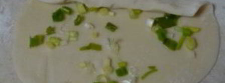 лепешки с зеленым луком. Шаг 2