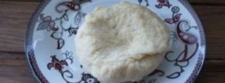 лепешки с зеленью. Шаг 2