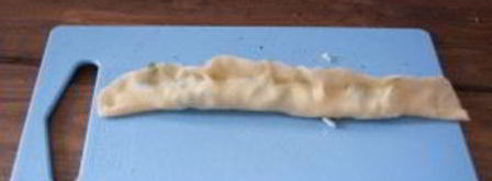 лепешки с зеленью. Шаг 5