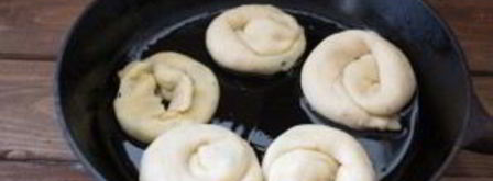 лепешки с зеленью. Шаг 8