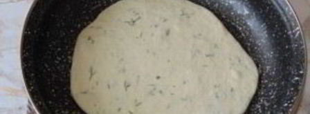 лепешки жареные на кефире. Шаг 7
