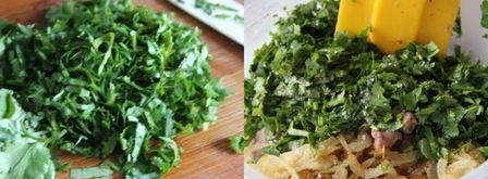 лобиани из лаваша. Шаг 2