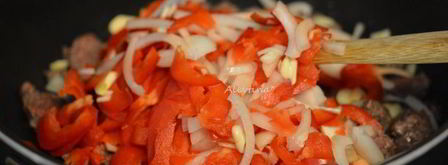 обед на лепешке. Шаг 2