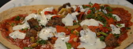 обед на лепешке. Шаг 6