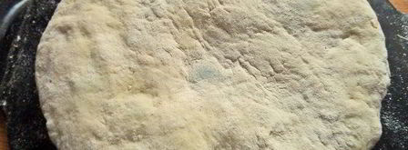 осенняя фокачча с виноградом и сыром. Шаг 7