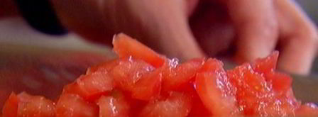 пита с моцареллой, руколой и помидорами. Шаг 5