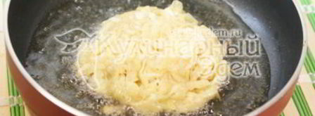 шницель с картофельной лепешкой. Шаг 4