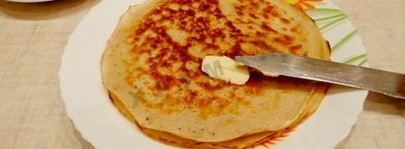 тонкие лепешки из теста удмуртские табани. Шаг 11