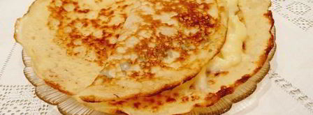 тонкие лепешки из теста удмуртские табани. Шаг 17