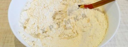 тонкие лепешки из теста удмуртские табани. Шаг 6