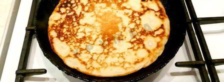 тонкие лепешки из теста удмуртские табани. Шаг 10