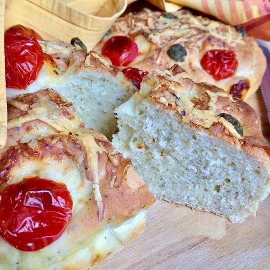 Рецепт воскресной фокаччи