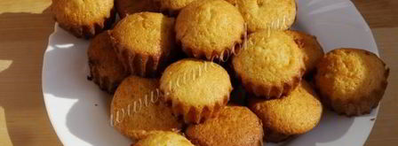 американские маффины с кусочками шоколада. Шаг 11