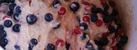 апельсиново-ягодные маффины. Шаг 7