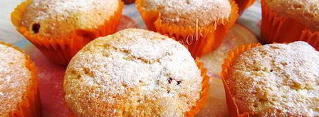 апельсиновые маффины с ягодами. Шаг 11