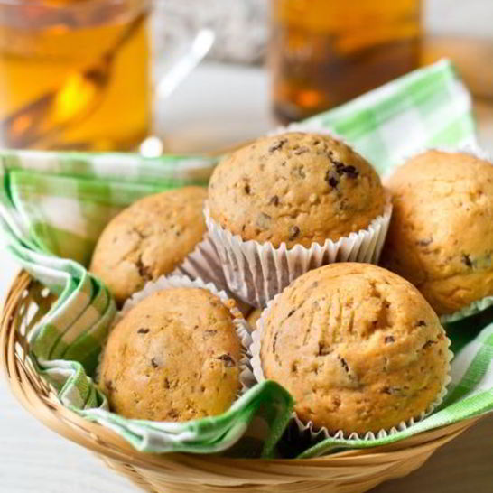 Рецепт арахисовых маффинов с шоколадом