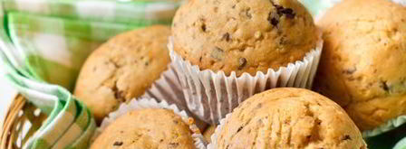 арахисовые маффины с шоколадом. Шаг 10