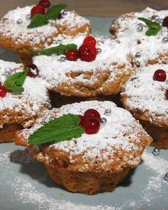 Ароматные новогодние маффины