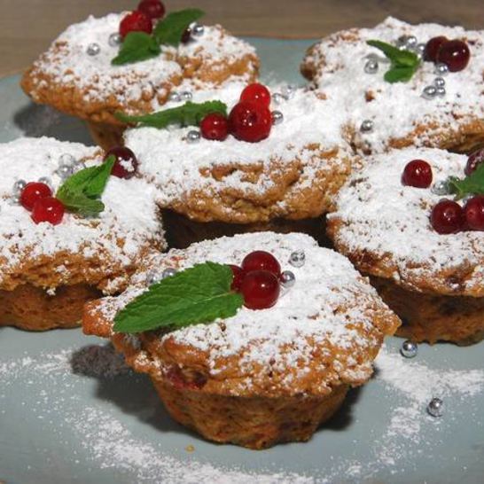 Рецепт ароматных новогодних маффинов
