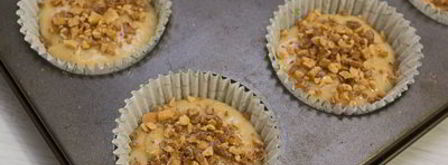 бананово-арахисовые маффины. Шаг 7