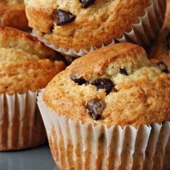 Рецепт банановых маффинов с грецкими орехами и шоколадом