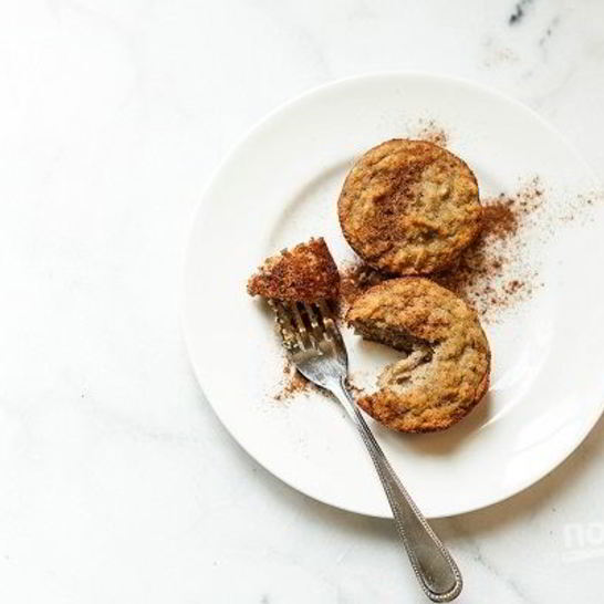 Рецепт банановых маффинов с корицей