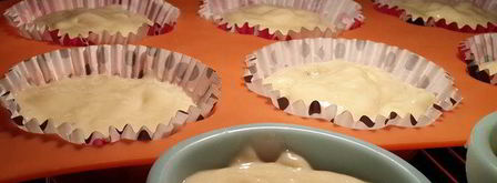 банановые маффины с вареной сгущенкой. Шаг 4