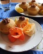 Гороховые маффины