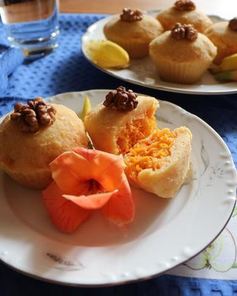 Гороховые маффины