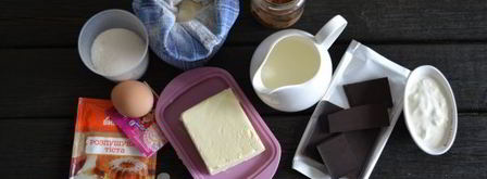 классические шоколадные маффины. Шаг 2