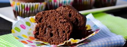 классические шоколадные маффины. Шаг 17