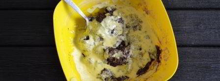 классические шоколадные маффины. Шаг 9