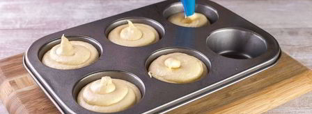 клубничные маффины. Шаг 7