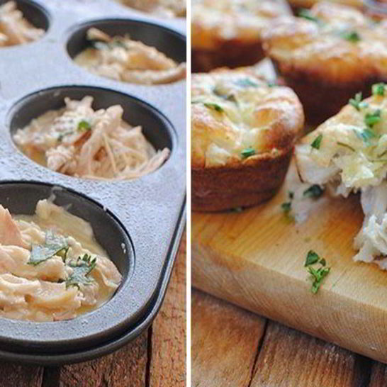 Рецепт куриных маффинов
