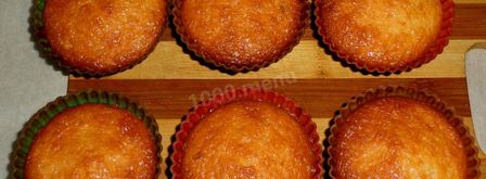 лимонные маффины с лимоном. Шаг 9