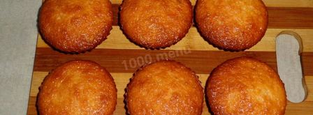 лимонные маффины с лимоном. Шаг 10