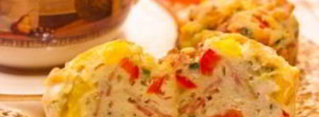 маффины с беконом и болгарским перцем. Шаг 10