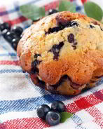 Маффины с черникой