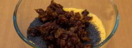 маффины с финиками и маком. Шаг 5