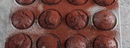 маффины с какао. Шаг 8