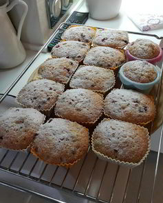 Маффины с клюквой