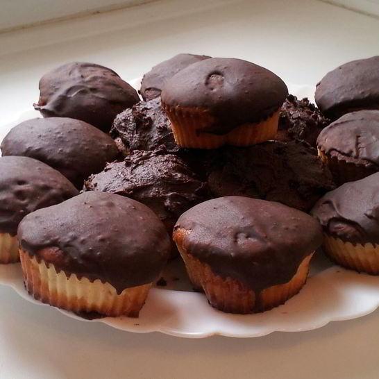 Рецепт маффинов с конфетами